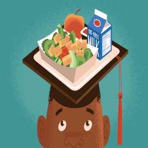 Como a escola lida com a questão da alimentação dos alunos