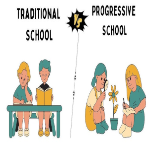 É uma escola progressista ou conservadora