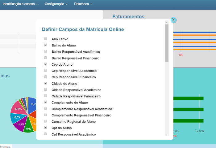 Software para escolas e cursos. Gestão.