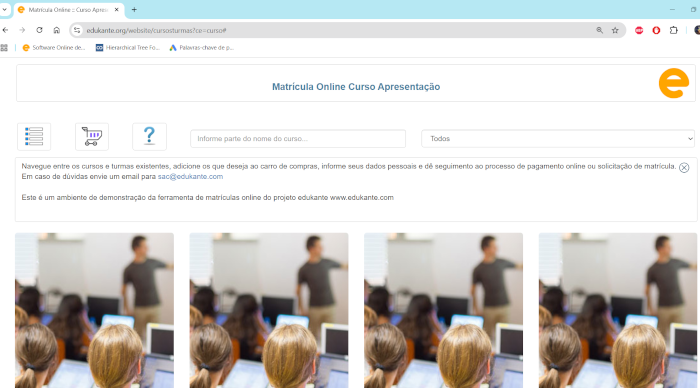 Sistema de Matrículas Online para Escolas
