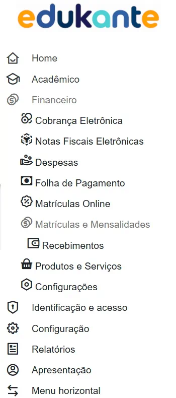 Sistema de Gestão Escolar Edukante