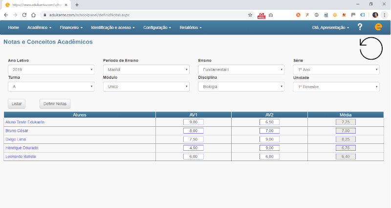 Software Escolar