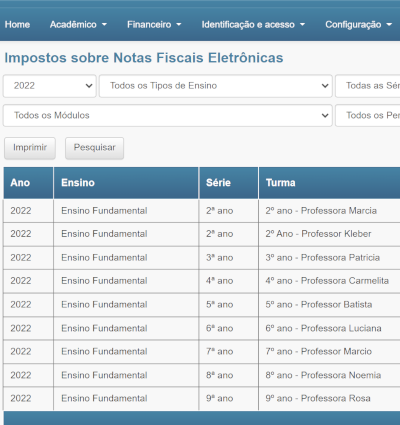 Controle Acadêmico e Financeiro. edukante.