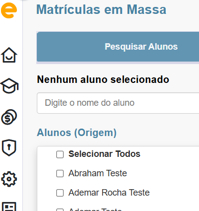 Software de Gestão para Cursos, Faculdades e Escolas. Ferramenta para matrículas em massa.